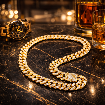 Lanț Cuban „Royal Ice” – Editie limitata