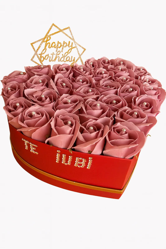 💝 Cutia „Te Iubesc – Happy Birthday Edition” – Cadoul care topește inimile 🎂