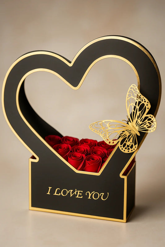 Cutia „I LOVE YOU” – Cadoul care spune totul fără cuvinte 🌹