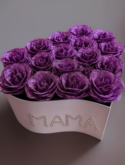 💜 Cutia „MAMA – Strălucire și Recunoștință” – Cadoul care spune „Te iubesc” fără cuvinte